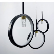 Інноваційна модель світильника з підвісними кільцями та спотами