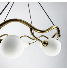 Люстра-кільце з мінімалістичними плафонами