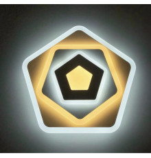 Мінімалістичний LED світильник Ø 30 см для невеликих кімнат