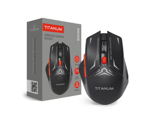 Ігрова миша бездротова TITANUM MS023GW Black