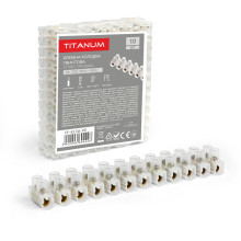Клемна колодка гвинтова 3А 12шт 4мм2 PE (TF-KL3А-PE) TITANUM · TITANUM · products/videx-tf-kl3a-pe