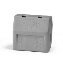 Клемник швидкого монтажу 4п сірий PA (TF-KNG-214) TITANUM