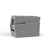 Клемник швидкого монтажу світильників 1п прохідний сірий PA (TF-KNG-L2) TITANUM · TITANUM · products/videx-tf-kng-l2