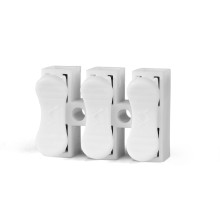 Клемник швидкого монтажу пружинний 3п сірий PA (TF-KNW-3) TITANUM · TITANUM · products/videx-tf-knw-3