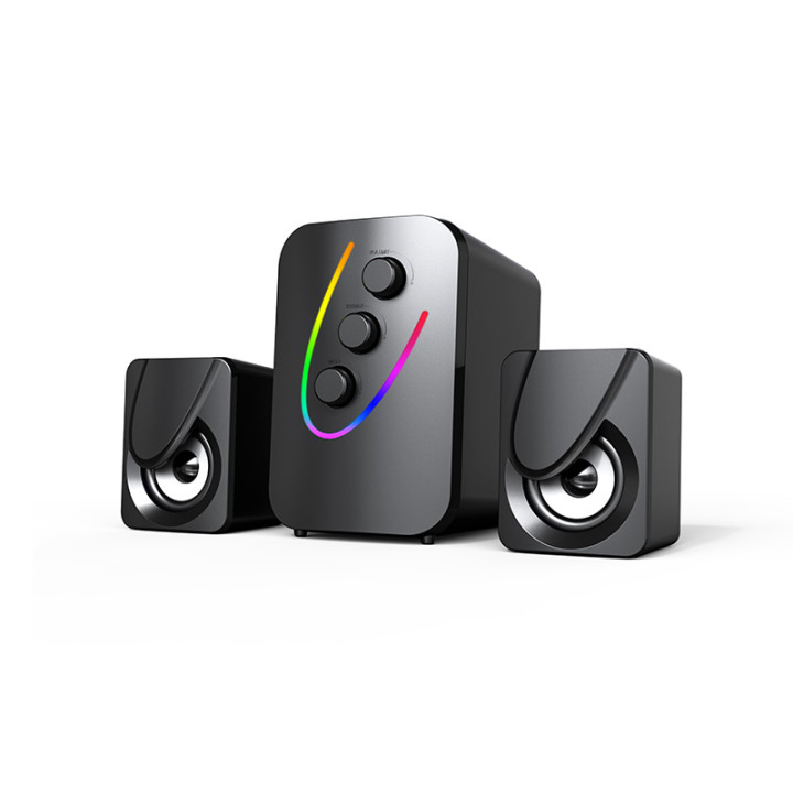 Акустична система 2.1 HAVIT HV-SF140BT 11W USB Black · VIDEX · products/akustichna-sistema-2.1-havit-hv-sf140bt-11w-usb-black