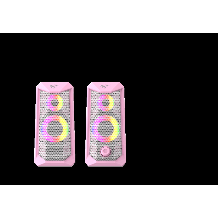 Ігрові колонки HAVIT HV-SK202 USB 2.0 Pink · VIDEX · products/igrovi-kolonki-havit-hv-sk202-usb-2.0-pink