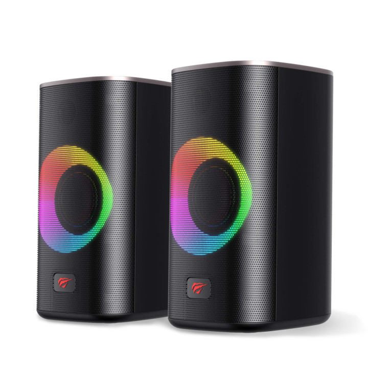 Стерео колонки ігрові HAVIT HV-SK212SE USB RGB Black · VIDEX · products/stereo-kolonki-igrovi-havit-hv-sk212se-usb-rgb-black