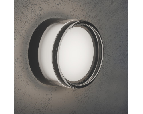 LED світильник IP65 круглий VIDEX BHD01 9W 2400-3200-4300K Black
