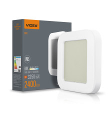 LED світильник ART IP65 квадратний VIDEX 30W 5000K