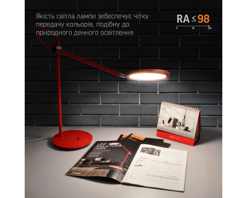 LED лампа настiльна VIDEX VL-TF15R 20W 4100K