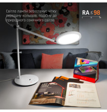LED лампа настiльна VIDEX VL-TF15W 20W 4100K біла