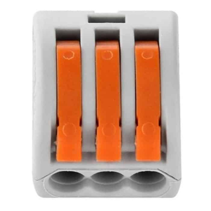 Роз'єм 3-х полюсний CONNECTOR-3 · HOROZ ELECTRIC · 11683