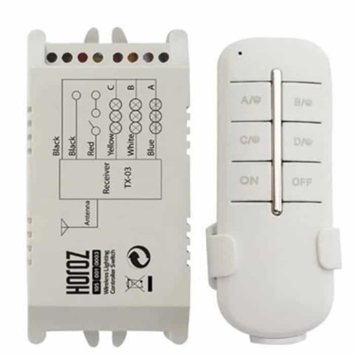 Пульт для люстр трьохлінійний CONTROLLER-3 max 300W · HOROZ ELECTRIC · 12650