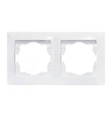 Рамка 2-на біла TINA