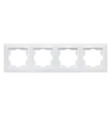 Рамка 4-на біла TINA
