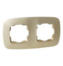 Рамка 2-на золото ELA