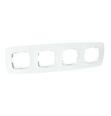 Рамка 4-на біла ELA