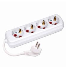 Подовжувач 4 гнізда 5 М з заземленням