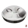 Світильник пластиковий Акуа Еко чорний · HOROZ ELECTRIC · 9420