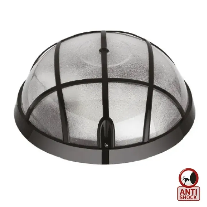 Світильник пластиковий Акуа Опак чорний · HOROZ ELECTRIC · 7564