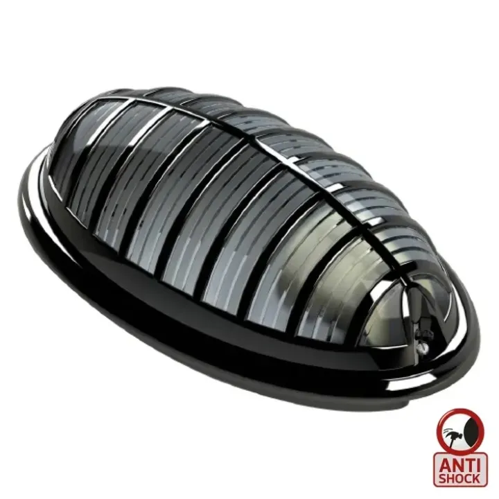 Світильник пластиковий Акуа Бра чорний · HOROZ ELECTRIC · 7556