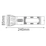 Ліхтарик ручний BEST-5 5W · HOROZ ELECTRIC · 7759 — 2