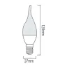 Світлодіодна лампа CRAFT-6 6W E14 3000К · HOROZ ELECTRIC · 7914 — 2