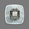 Розетка комп'ютерна біла ELA · HOROZ ELECTRIC · 8631 — 3