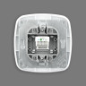 Розетка телефонна біла ELA · HOROZ ELECTRIC · 8682 — 3