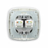 Розетка подвійна комп'ютерна срібло ELA · HOROZ ELECTRIC · 8610 — 3