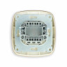 Вимикач 1-клавішний з підсвіткою чорний-золото ELA · HOROZ ELECTRIC · 12054 — 3