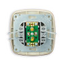 Розетка ТВ чорний-золото ELA · HOROZ ELECTRIC · 8722 — 3