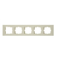 Рамка 5-на кремова GRANO