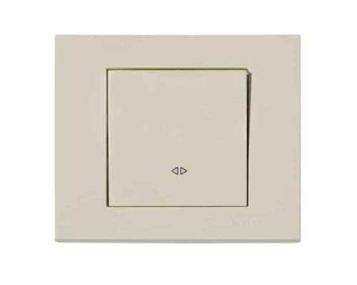 Вимикач реверсивний кремовий GRANO