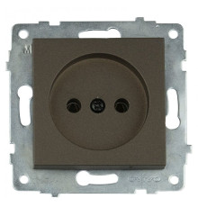 Механізм розетки одинарної Grano мока