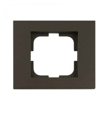 Рамка одинарна GRANO мока