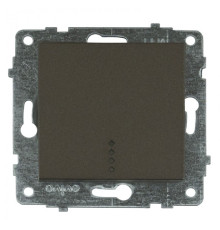 Механізм вимикача 1-клв. з підсвіткою GRANO мока