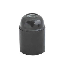 Патрон бакелітовий Е27 чорний