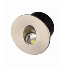 Світлодіодний світильник сходовий YAKUT 3W хром