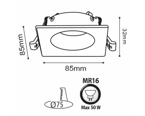 Світильник-спот KARANFIL-S