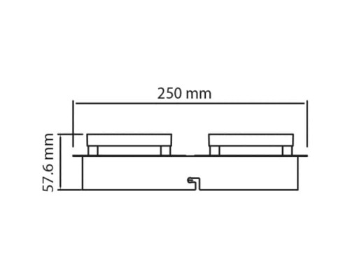 Світлодіодний світильник стельовий LIKYA-4