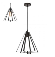 Світильник підвісний MAXWELL Е27 чорний