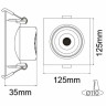 Світлодіодний світильник MAYA-12 12W 6400К · HOROZ ELECTRIC · 10703 — 2