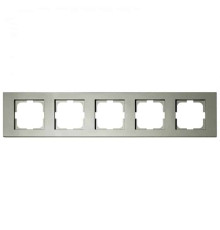 Рамка 5-на GRANO антрацит