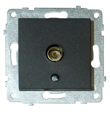 Механізм розетки телевізійної прохідної GRANO чорний