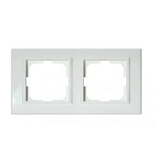 Рамка 2-на біла MINA