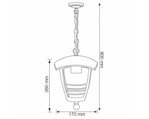Світильник садово-парковий NAR-2 Е27
