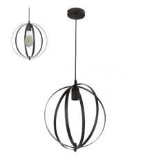 Світильник підвісний NEWTON Е27 чорний