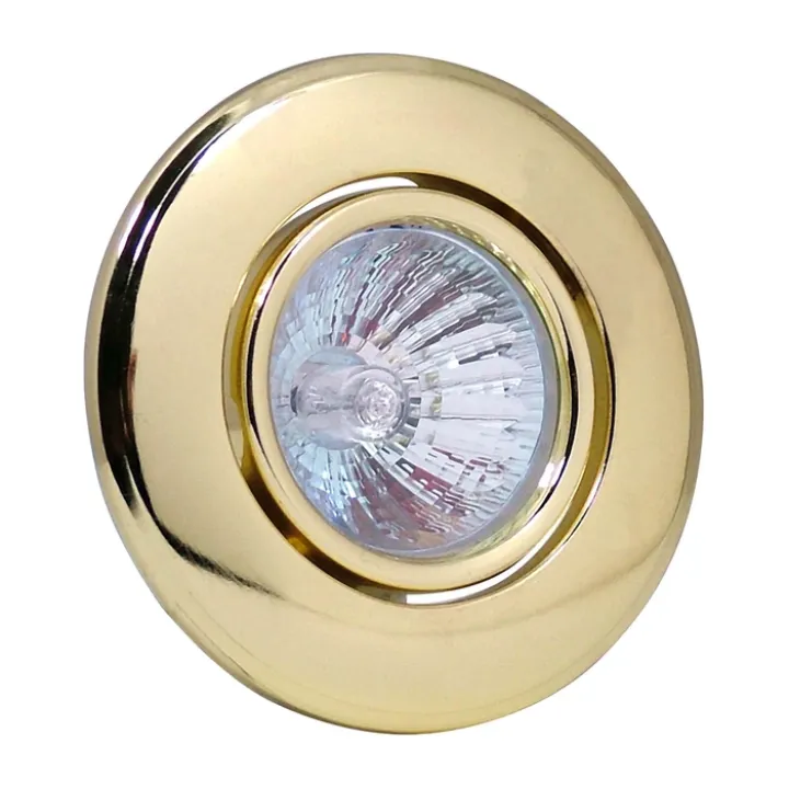 Світильник галогенний ORKIDE золотий · HOROZ ELECTRIC · 11386
