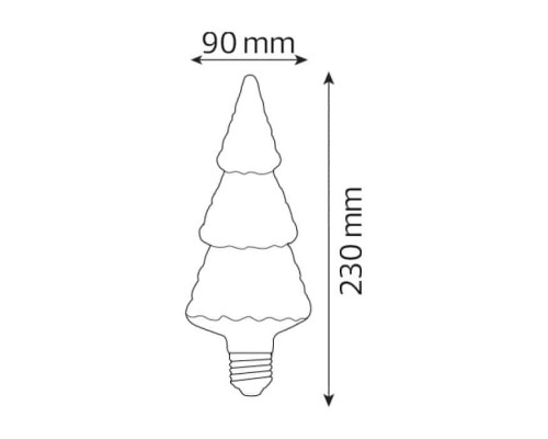 Світлодіодна лампа PINE 2W рожева